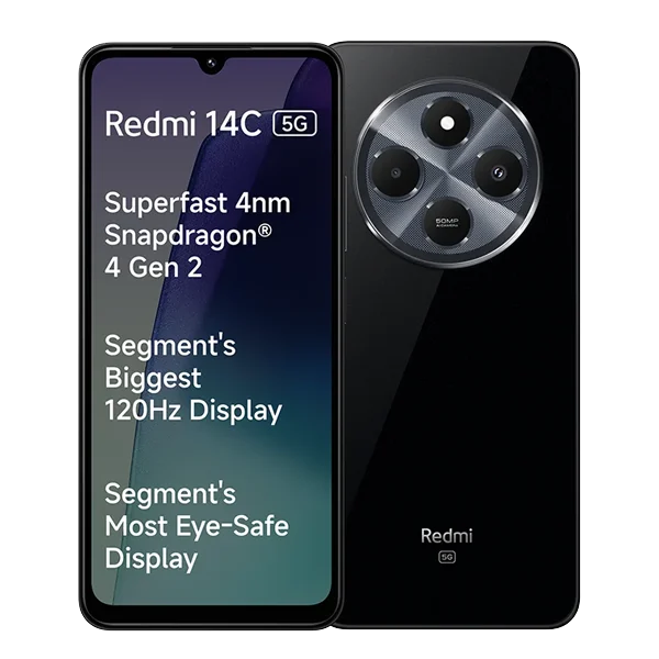 Redmi 14c 5g (stargaze Black, 64 Gb, 5160 Mah)